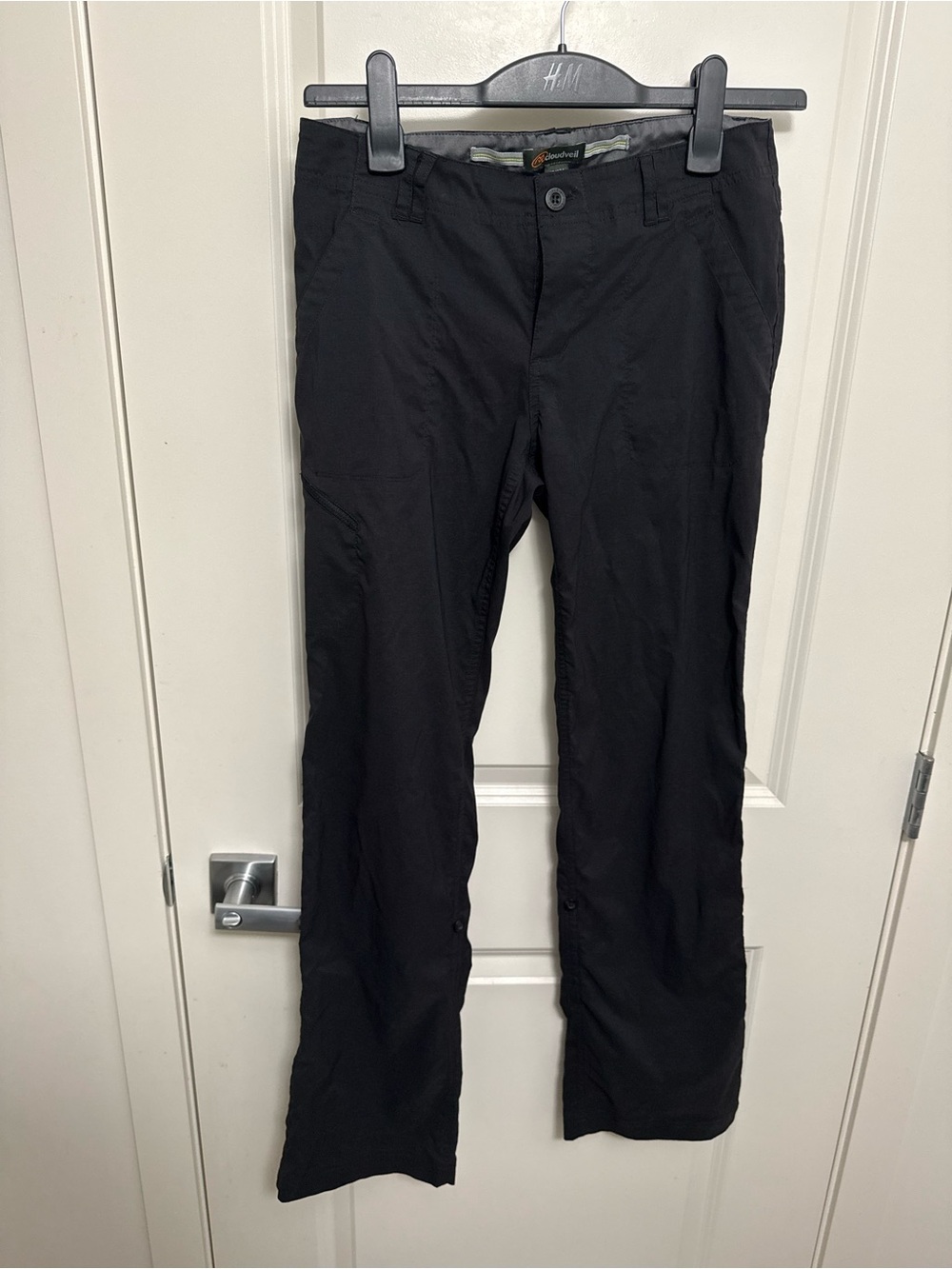 Cloudveil Women's lightweight roll-up hiking pants in size S